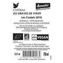 Load image into Gallery viewer, Les Cadets - Château Les Graves de Viaud - Les Graves de Viaud